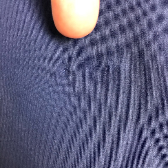 Under Armour Heat Gear Navy Blue Fitted Top Small - Picture 13 of 14